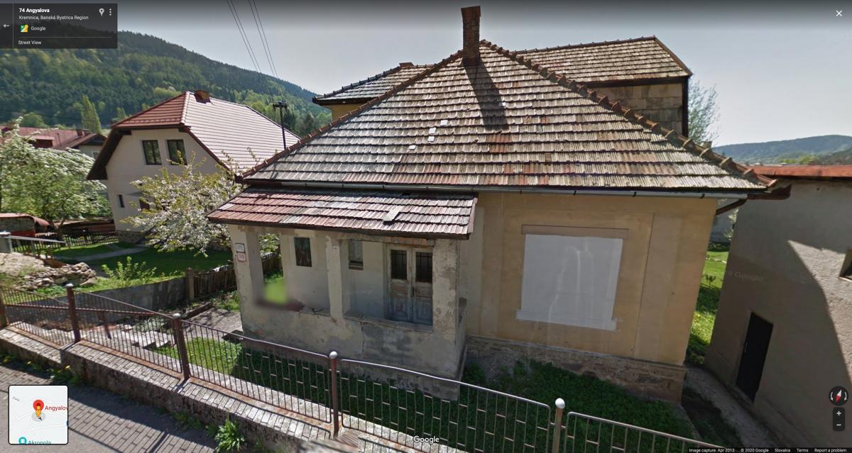 Vila z 30. rokov 20. storočia na Angyalovej ulici č. 472/149